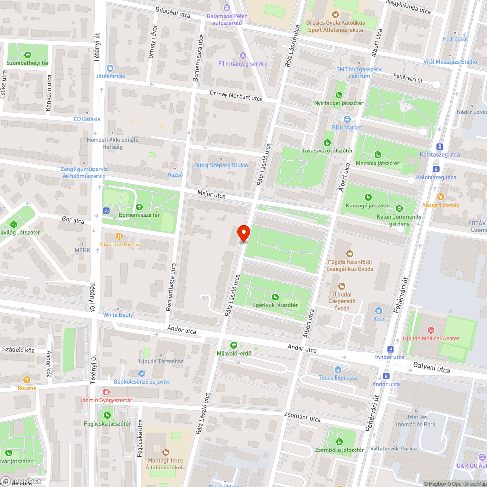 Elhagyott Audi bejelentés helye