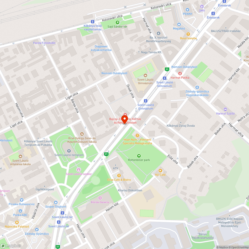 plakát bejelentés helye