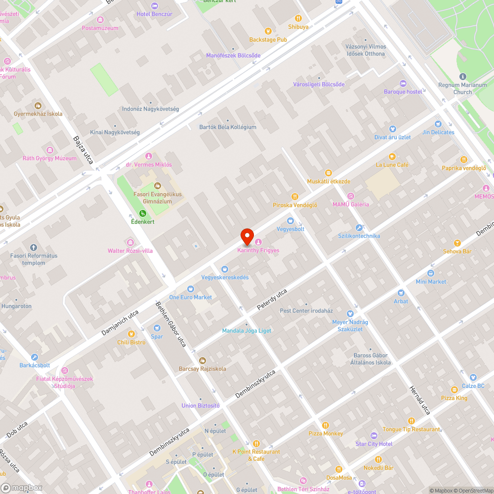 Leszakadt szemetes bejelentés helye