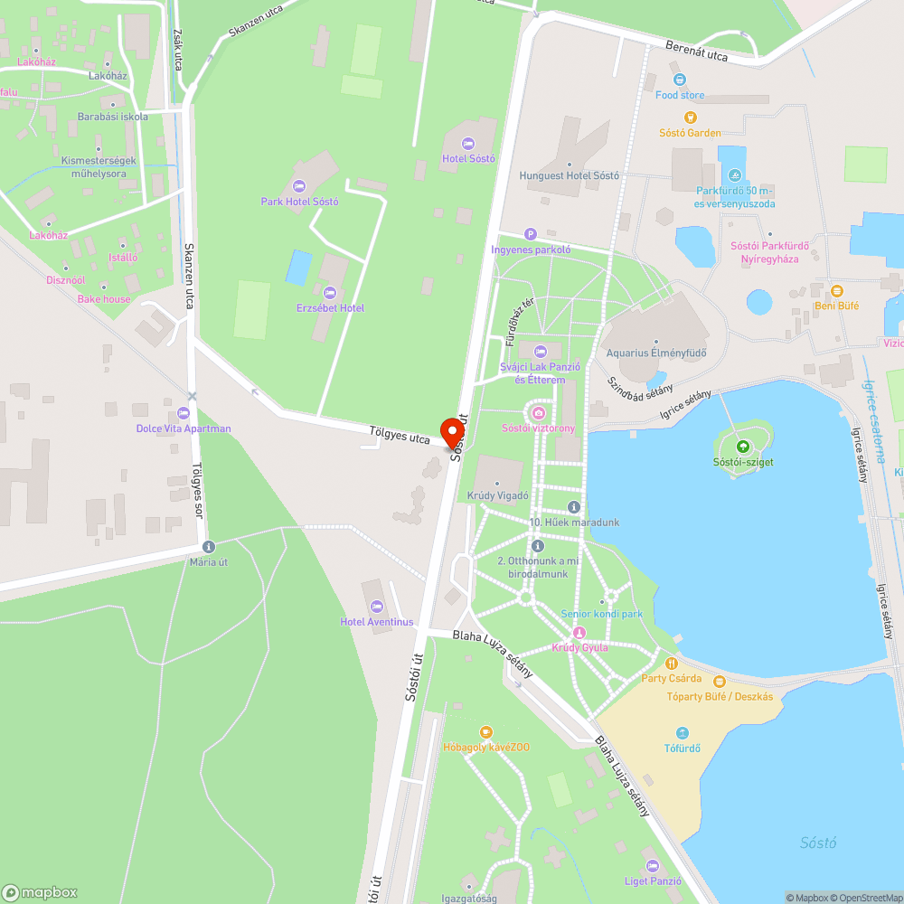 Haldokló fa bejelentés helye