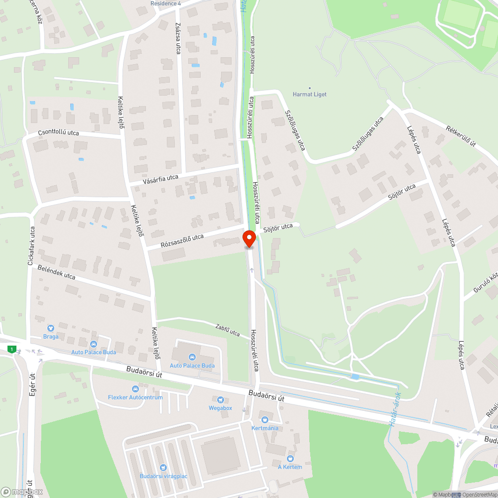 Gazos járda bejelentés helye