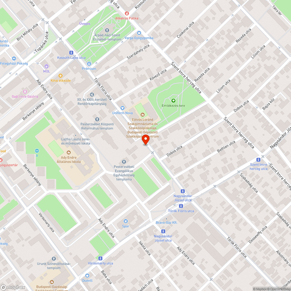 Fahelyek bejelentés helye