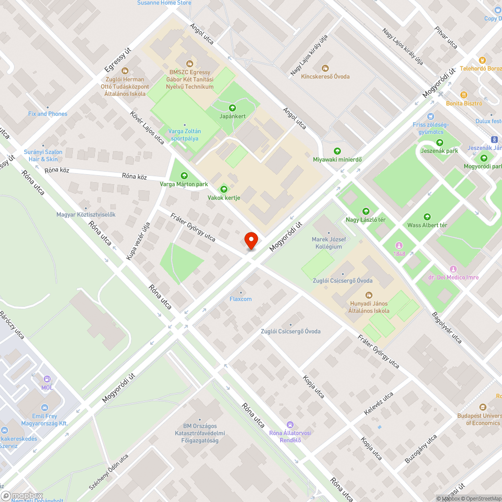 Halott fa bejelentés helye