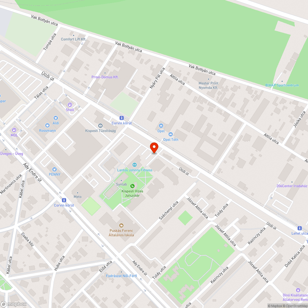 Parlagfű bejelentés helye