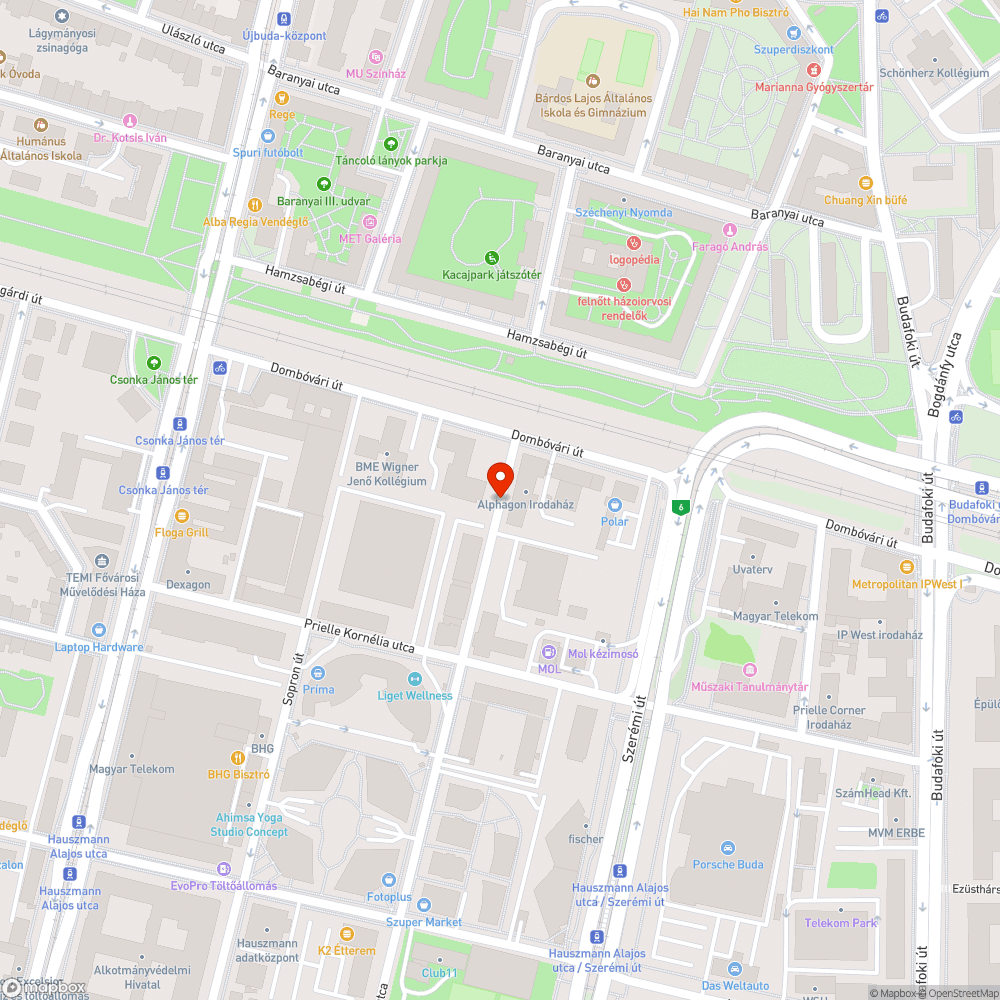 Süllyesztetlen, átlós szegélyek a Nádorliget utca járdáján bejelentés helye