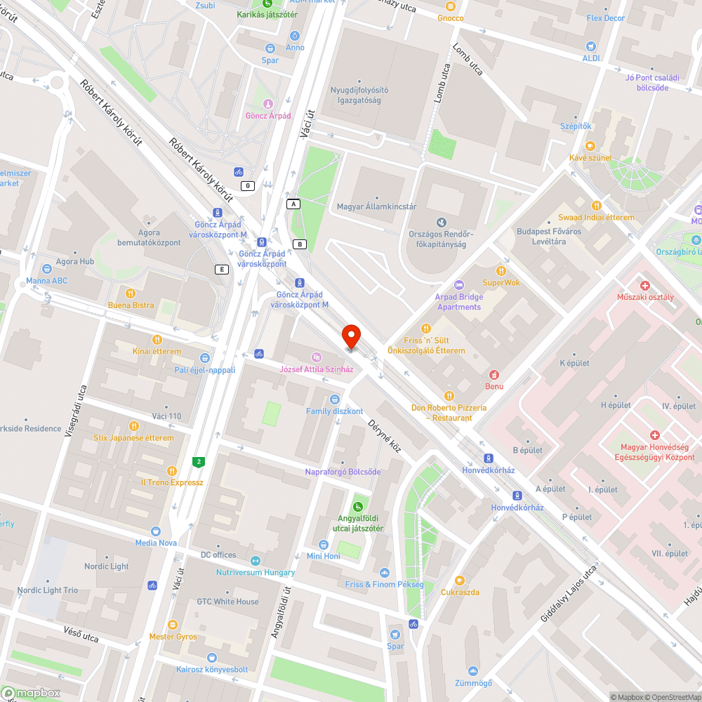 Eldugult víznyelő bejelentés helye