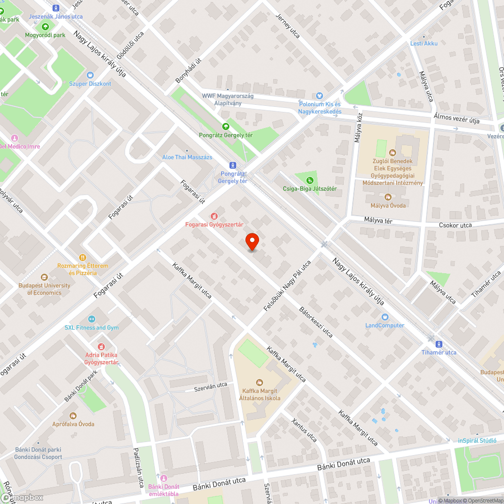 Kátyú a Bátorkeszi utcában bejelentés helye