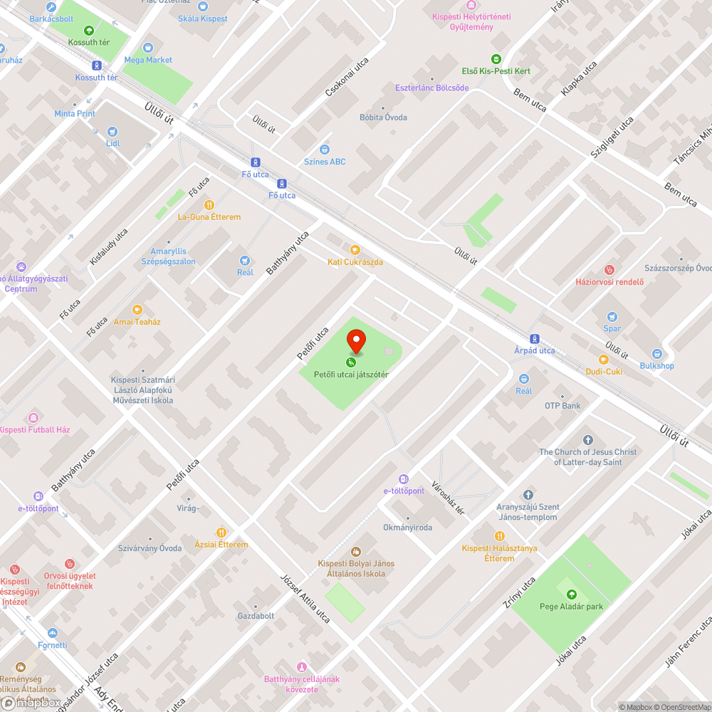 Játszótér állapota bejelentés helye