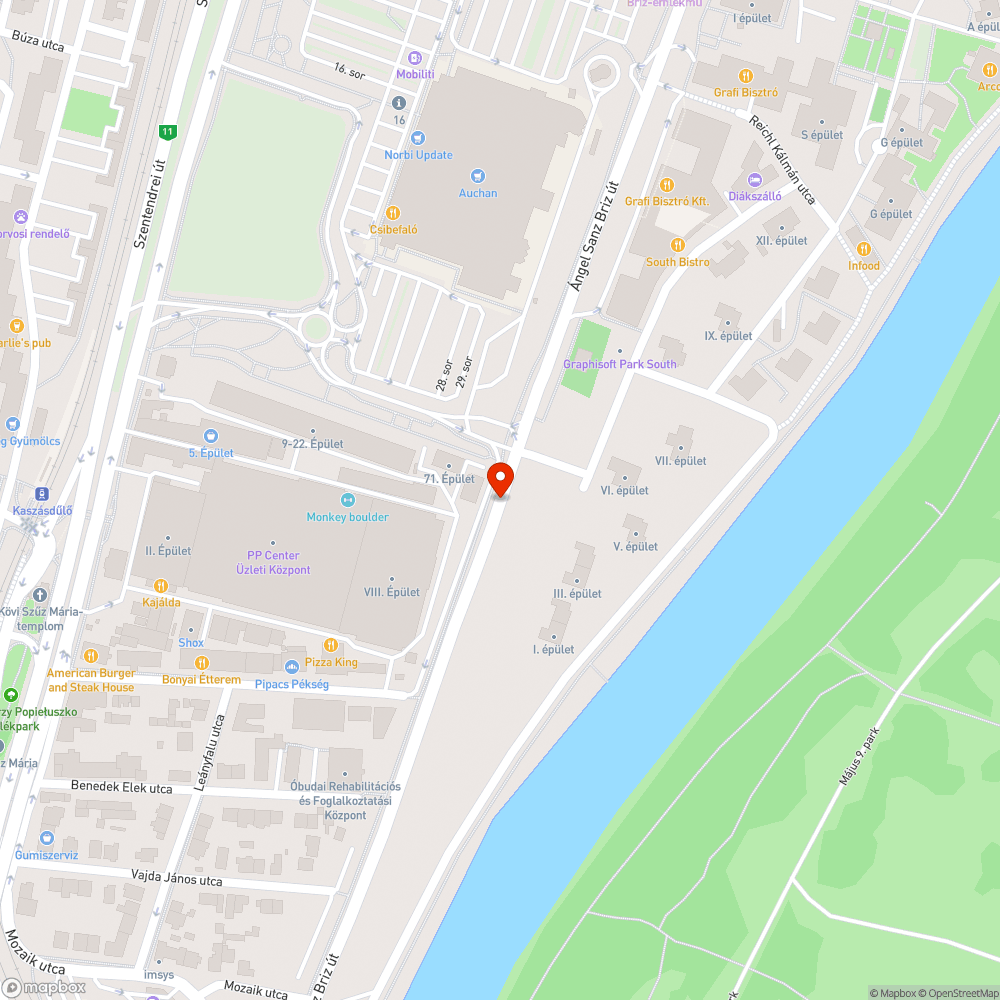 Nem működő közvilágítás bejelentés helye