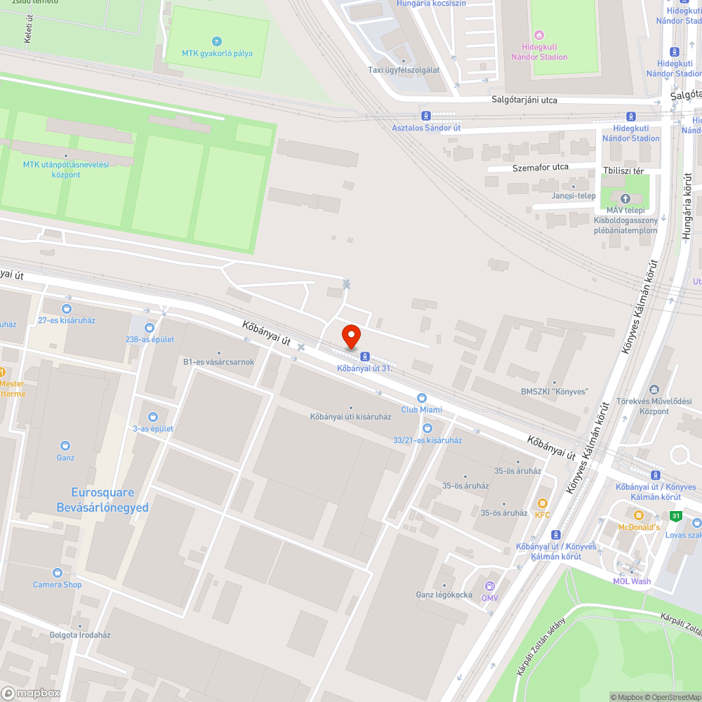 Csőkorlát faveremben bejelentés helye