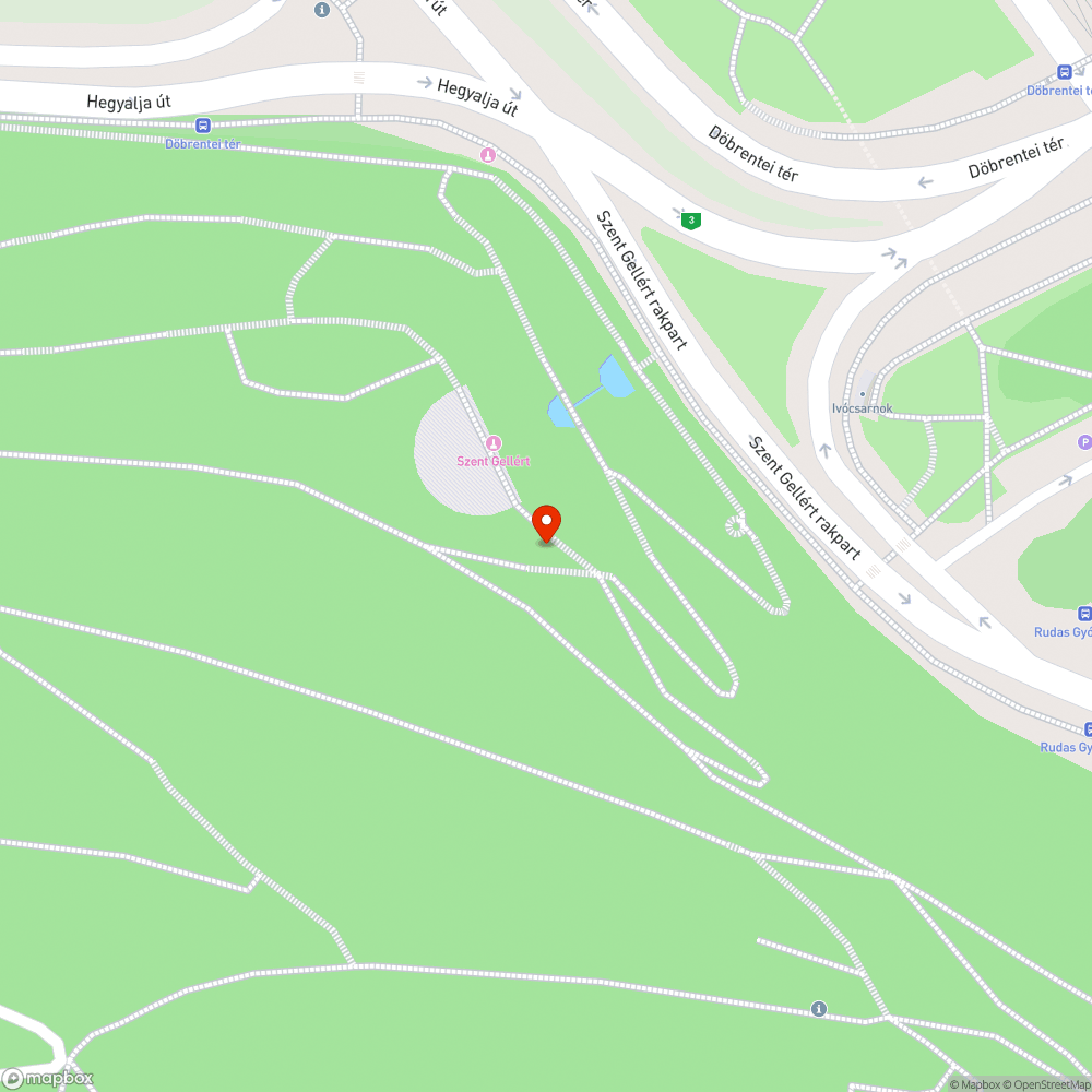 nem működik néhány kandeláber a Szent Gellért szobor környékén bejelentés helye