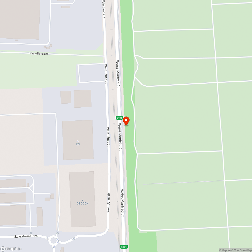 Balesetveszélyes, sérült csőkorlátok a kerékpárút mellett bejelentés helye