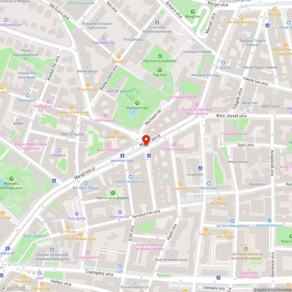 Beszakadt bejelentés helye