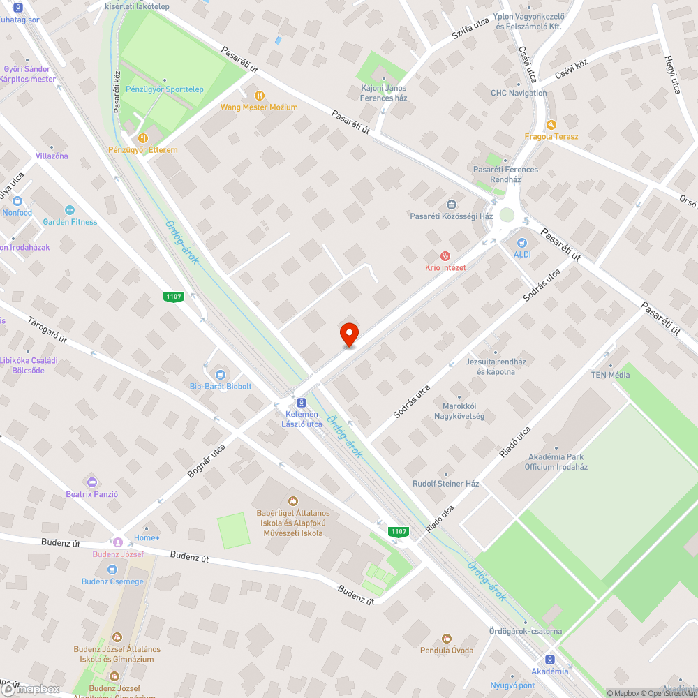 Szemetes utca bejelentés helye