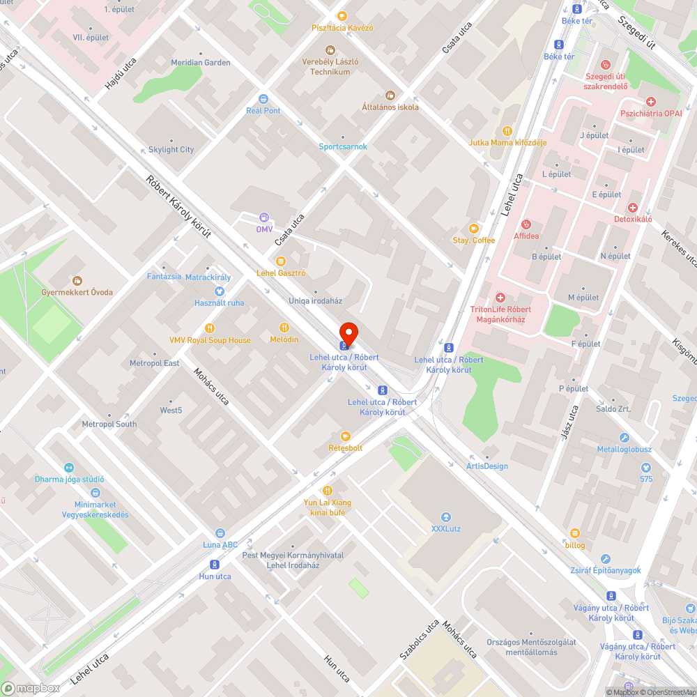 Magára hagyott tájékoztató bejelentés helye