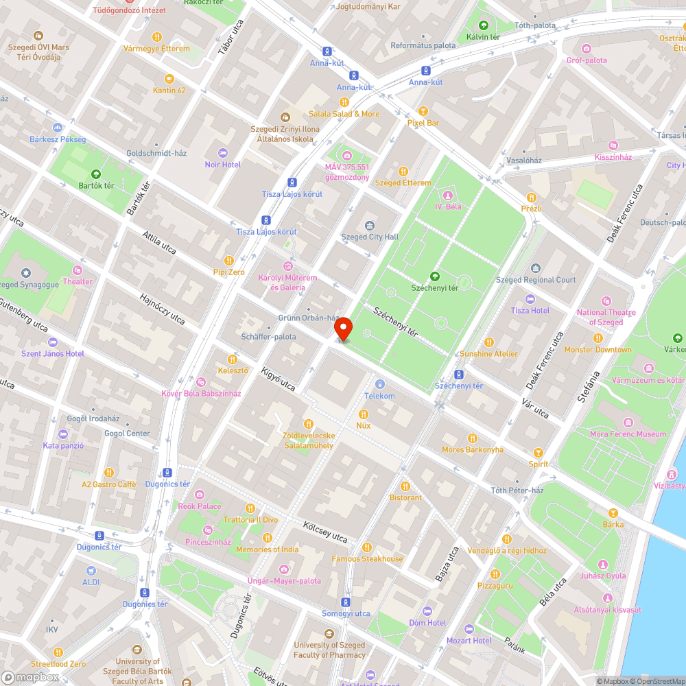 Kiégett lámpa - Széchenyi tér bejelentés helye