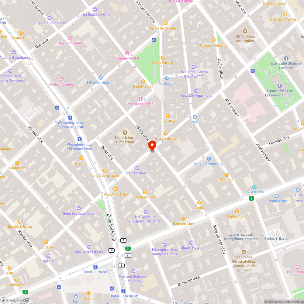 Rongálódott közmű fedél bejelentés helye