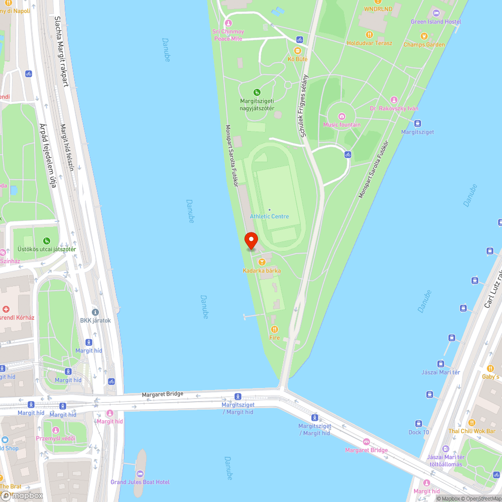 Margitsziget - Atlétikai centrum órája nem működik bejelentés helye