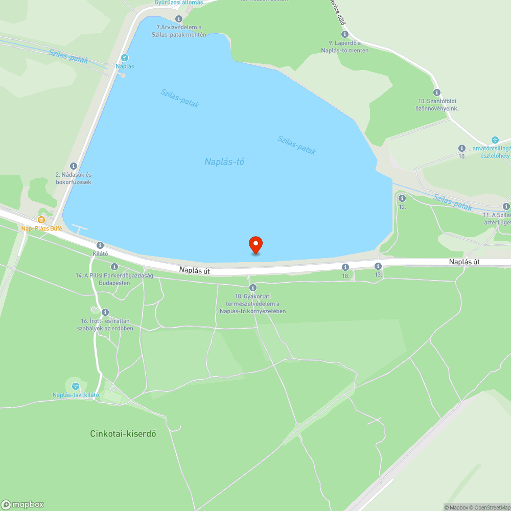 Túl nagy bokor bejelentés helye