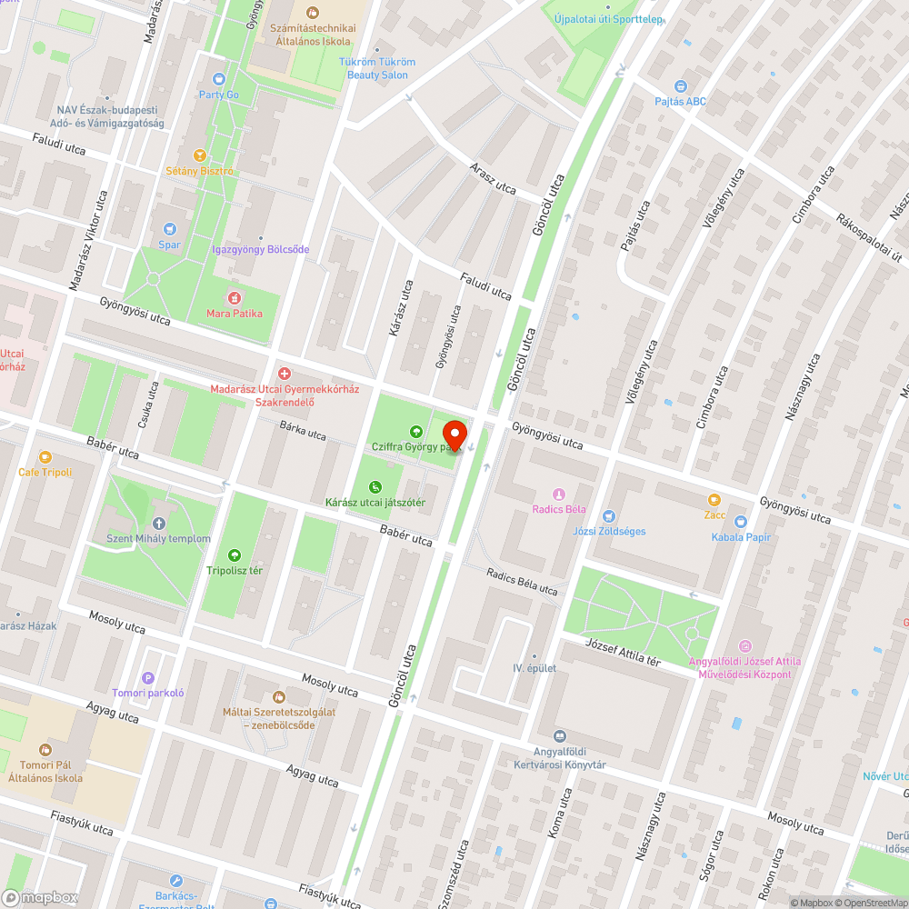 Betört üveg a buszmegállóban bejelentés helye