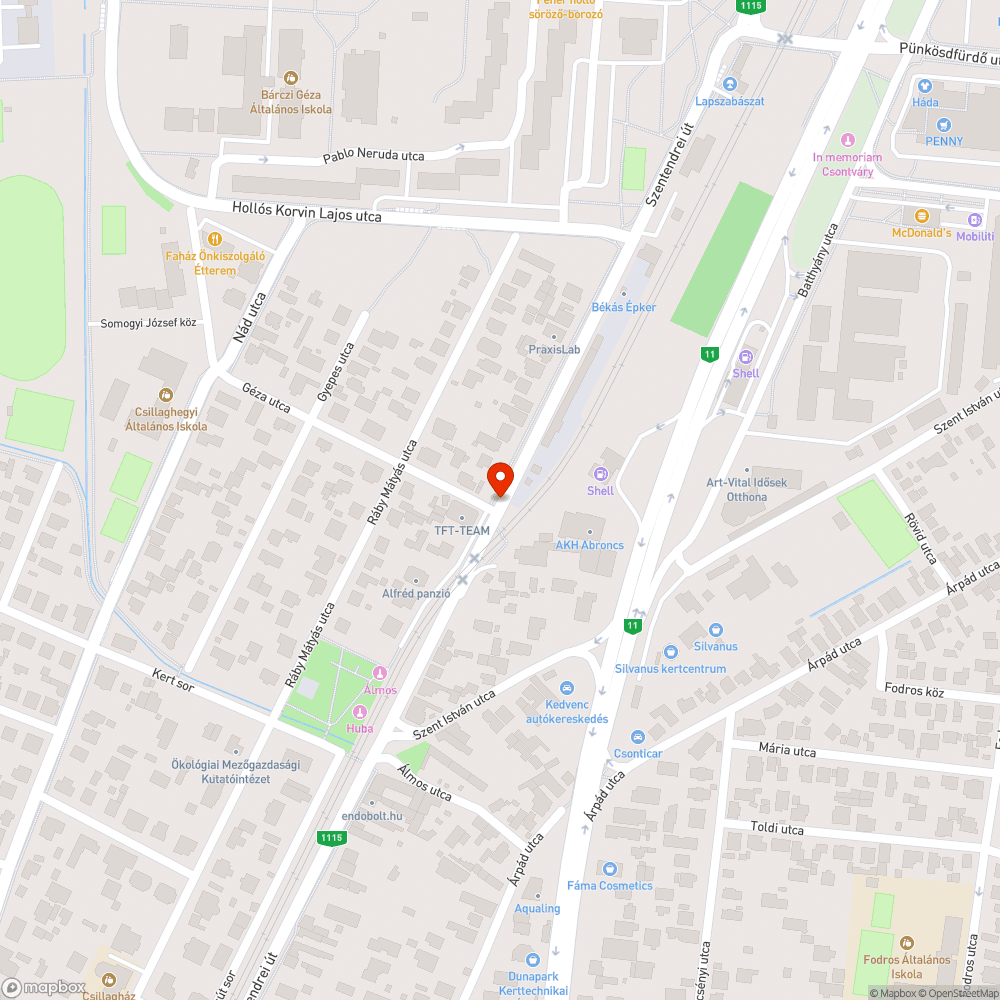 A járdasziget terelőnyíl tábláit kidöntötték. bejelentés helye