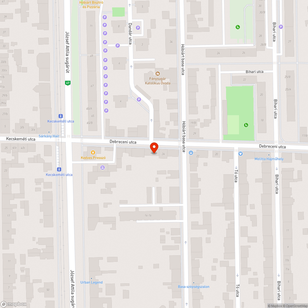 Kikopott fedlap - Debreceni utca 26. bejelentés helye