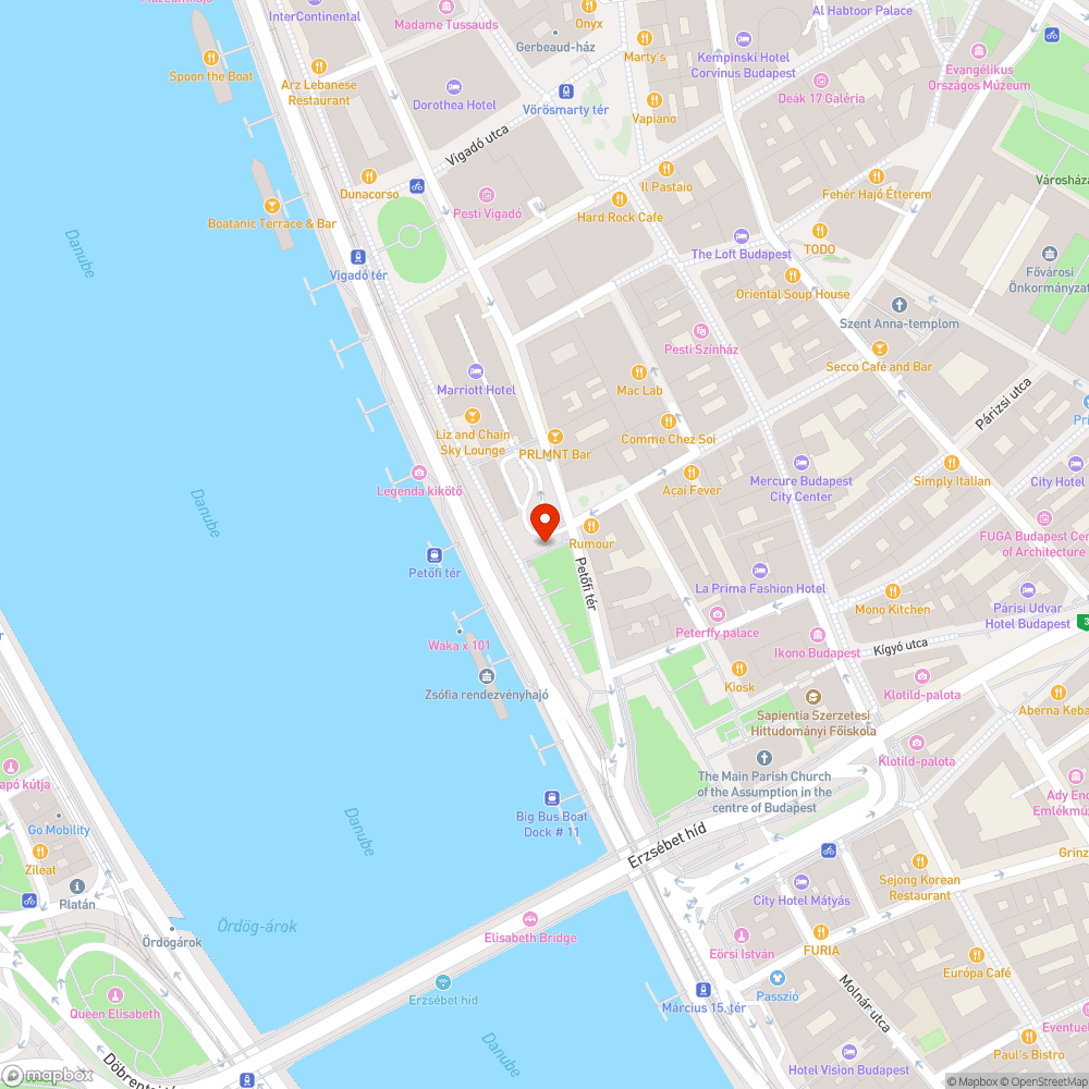 Pótolni kellene a Belváros térképét bejelentés helye