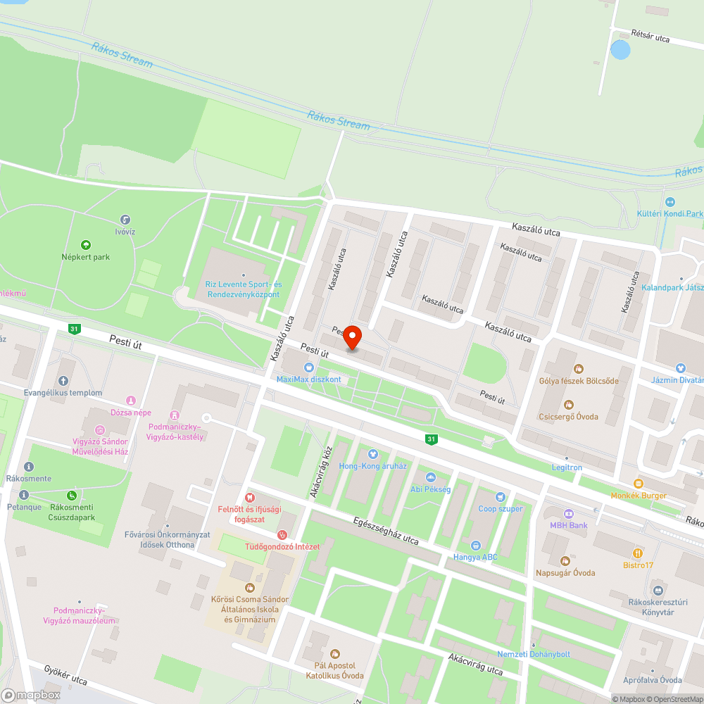 Kidobott autógumi bejelentés helye