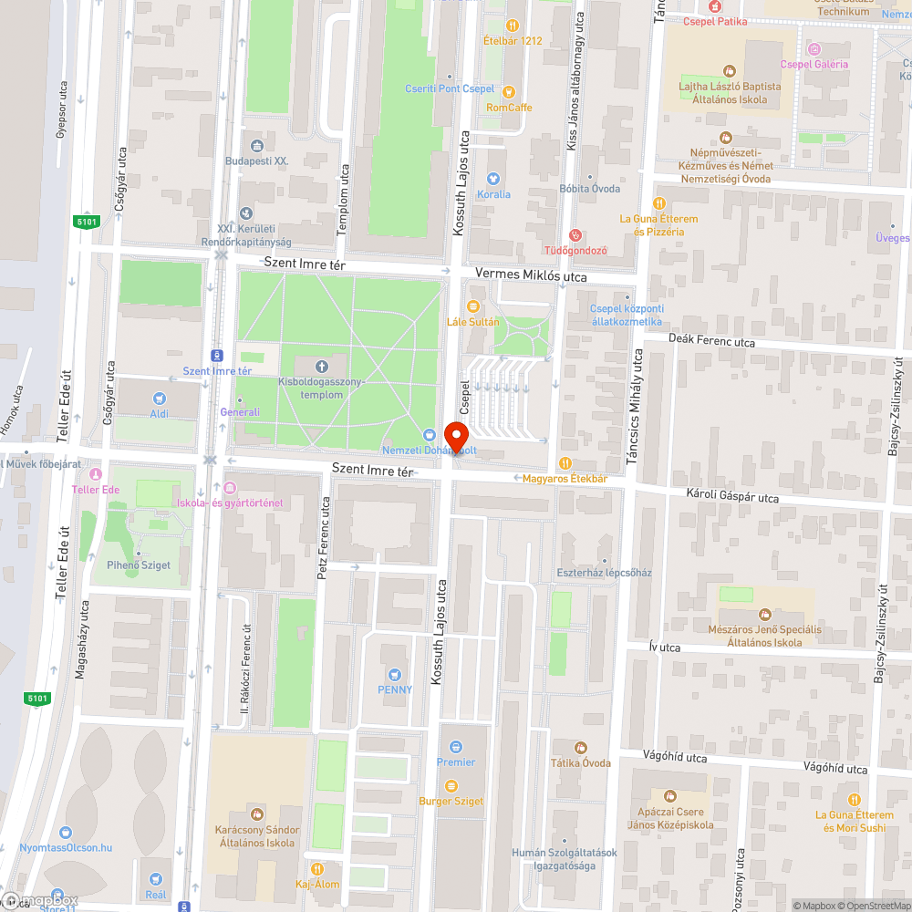 Hiányzó fényterelő bejelentés helye