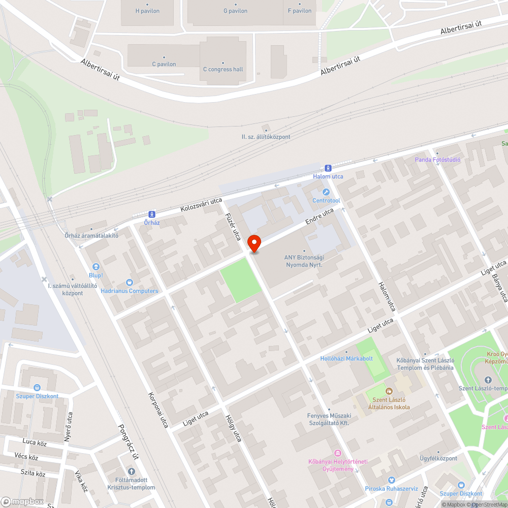 Fedél kiáll a járdából bejelentés helye