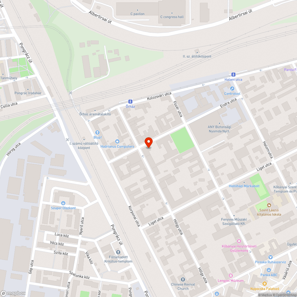 Fedél kiáll a járdából bejelentés helye