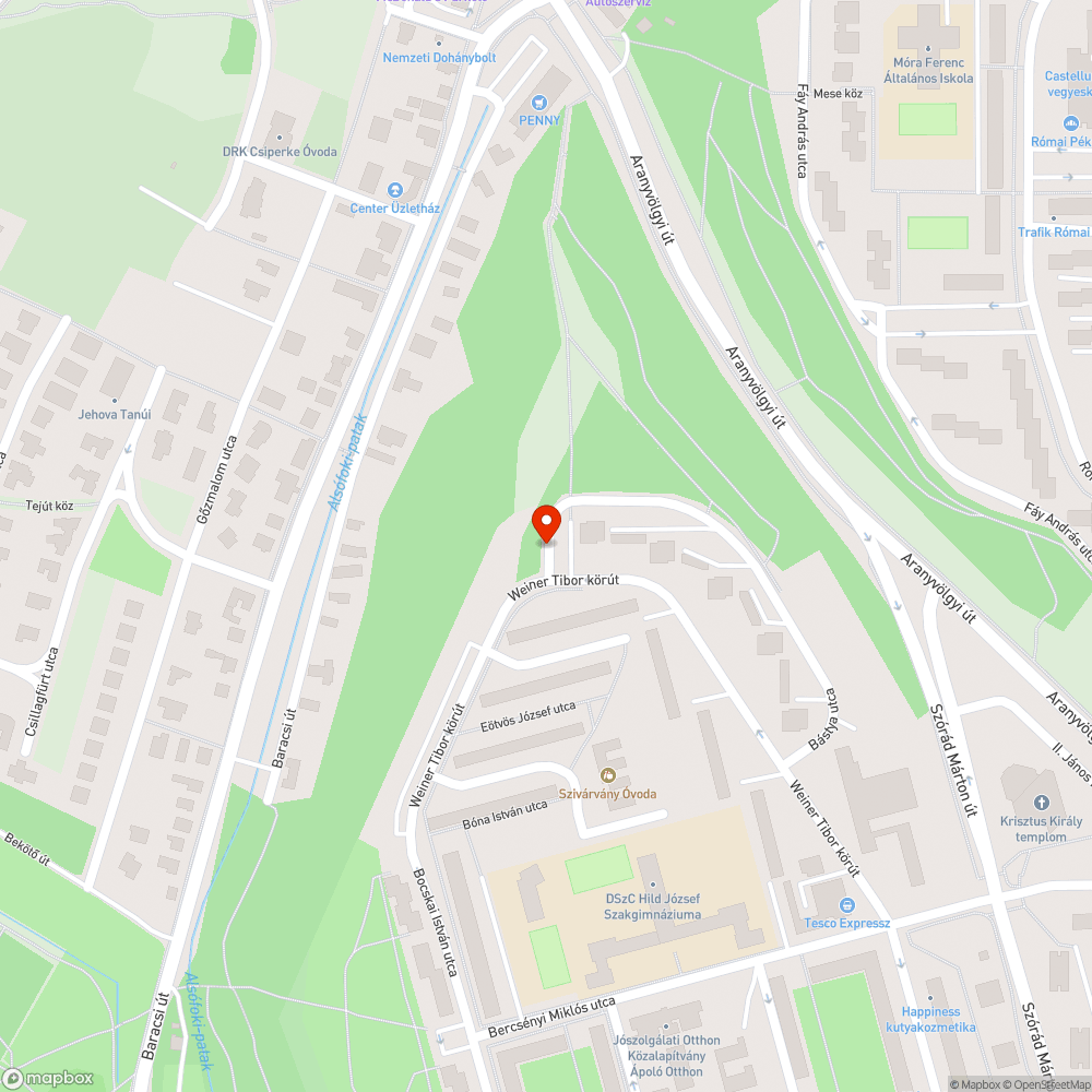 leszakadt oszlopajtó bejelentés helye