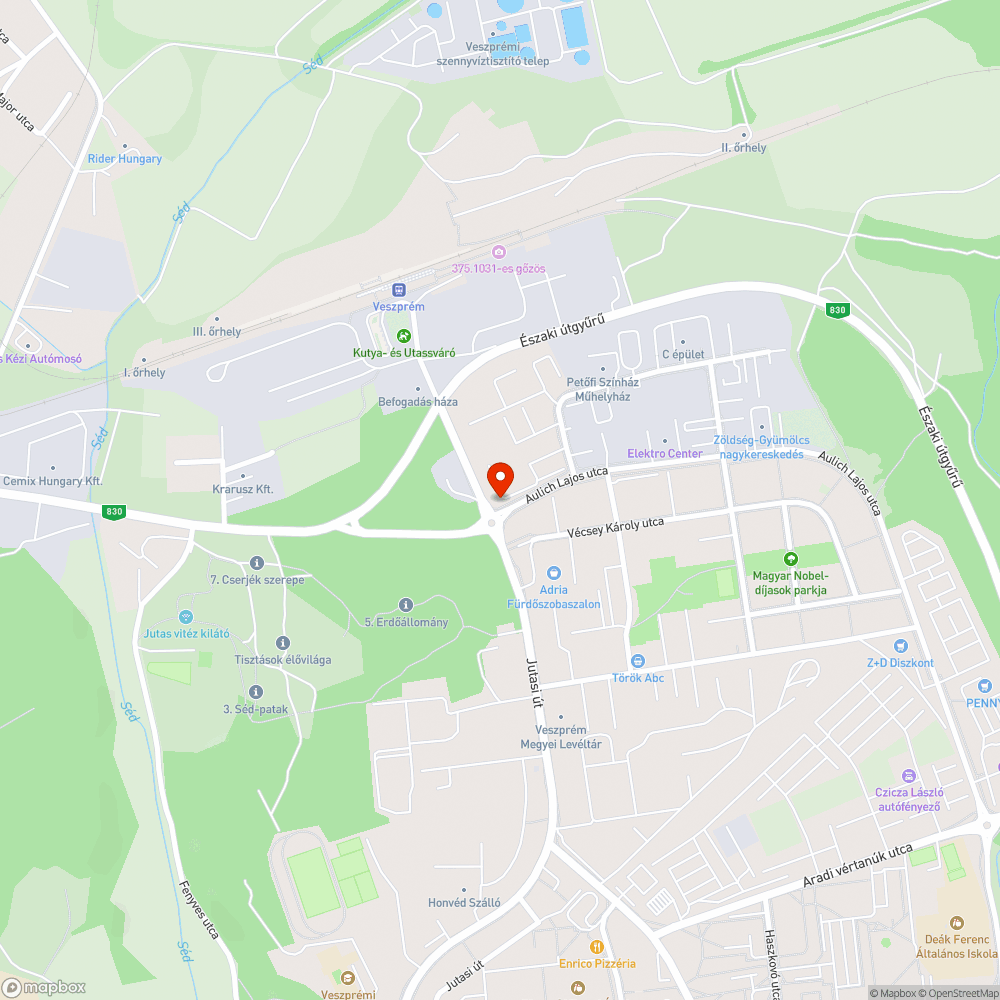 Előregedett közlekedési tábla bejelentés helye