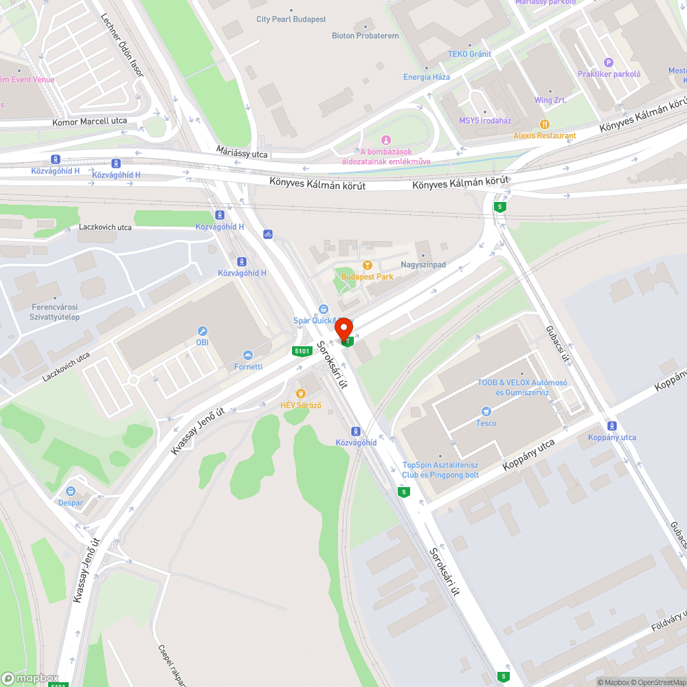 Beesett optika bejelentés helye