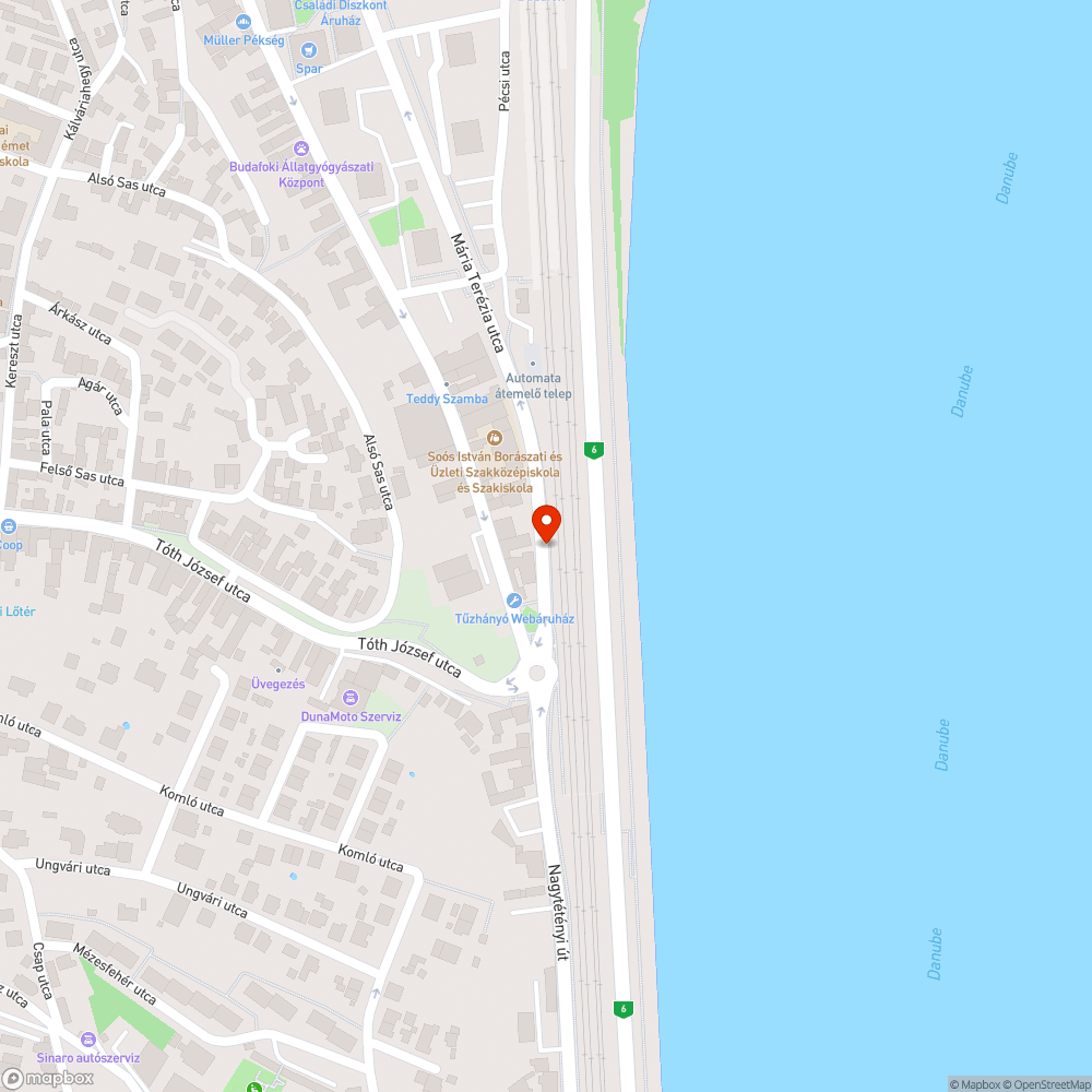 hetek óta nincs világítás - Mária Terézia utca Budafok bejelentés helye