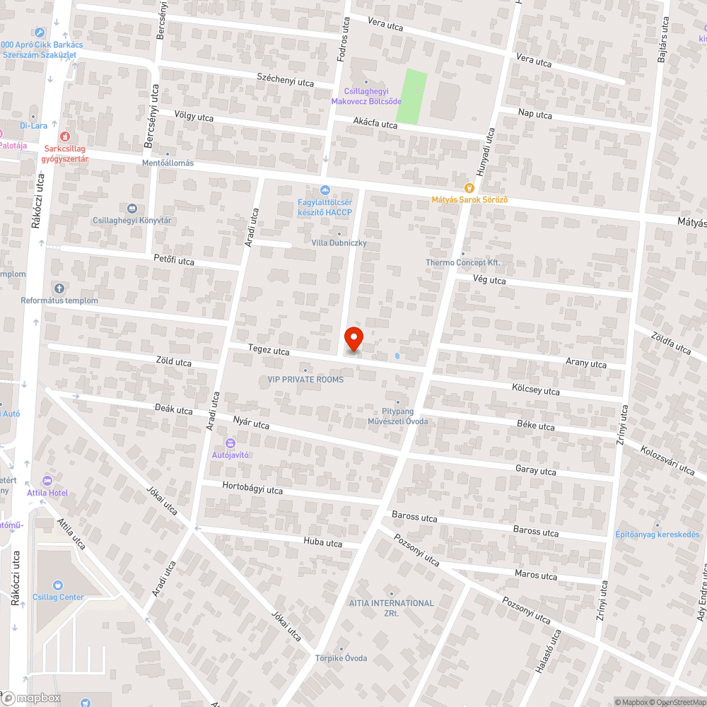 veszelyes akacfa bejelentés helye