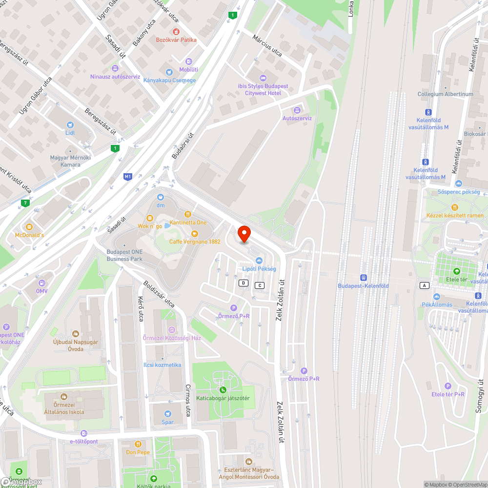 Kelenföld metróállomás "D" kijárat firka bejelentés helye