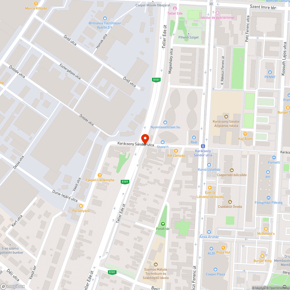 Csepeli szemét kupac :( bejelentés helye