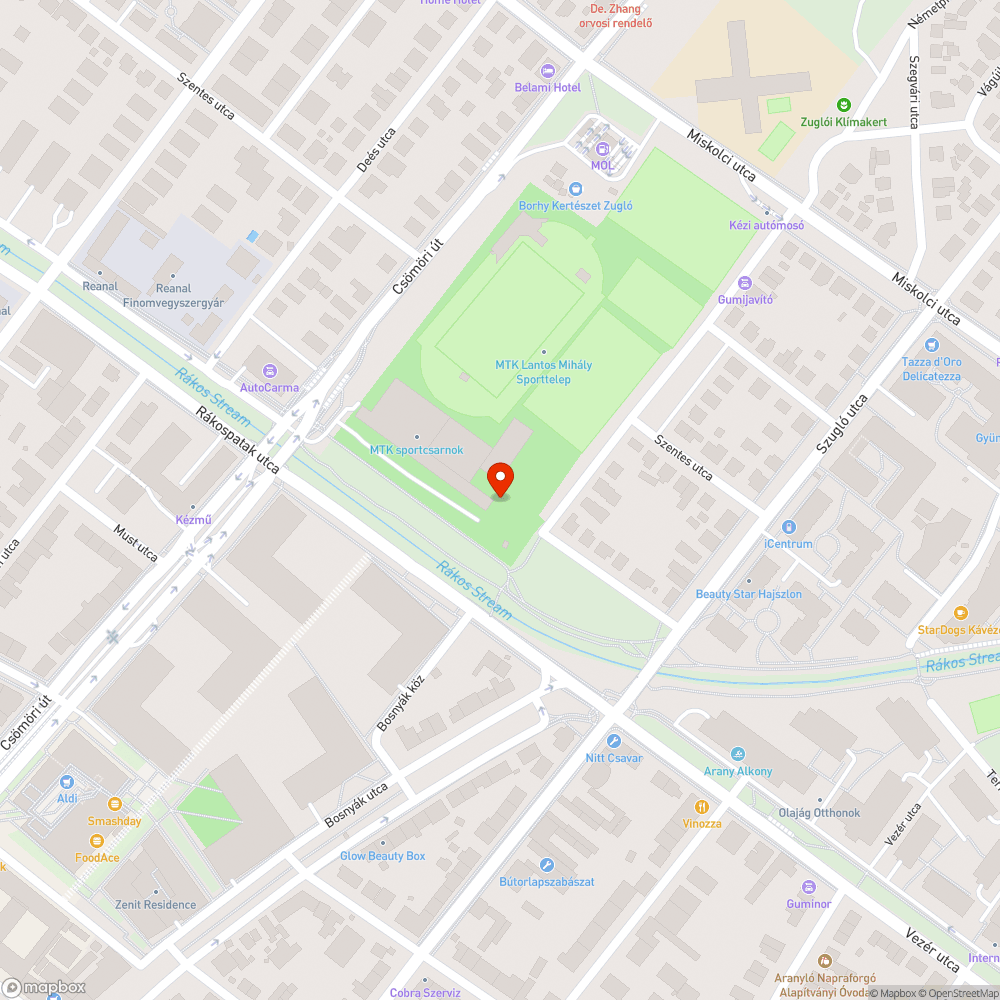 Parlagfű bejelentés helye