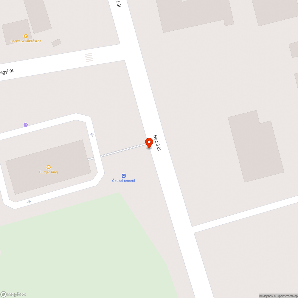 Összetört üveg bejelentés helye