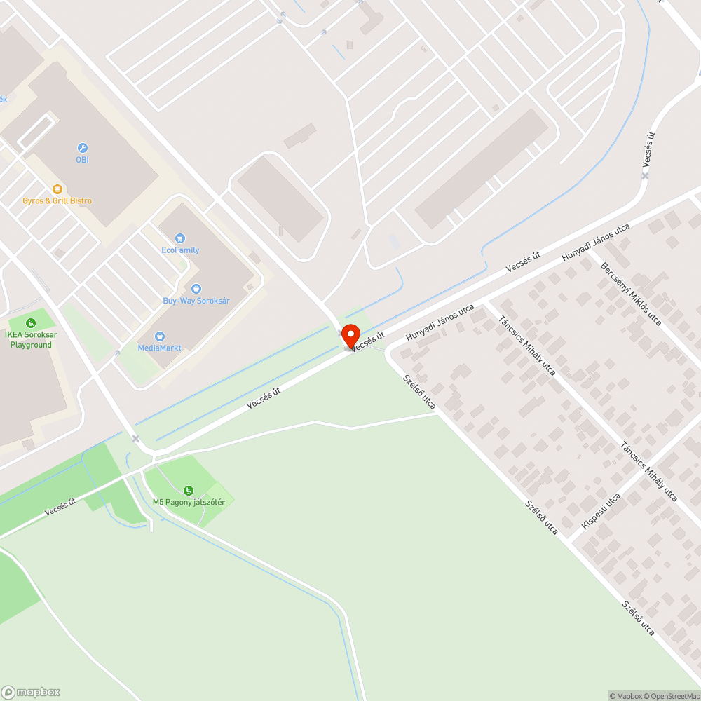 Hiányzó gyalogátkelő felfestés és táblák bejelentés helye