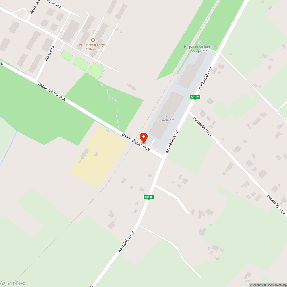 Hatalmas gödrök bejelentés helye