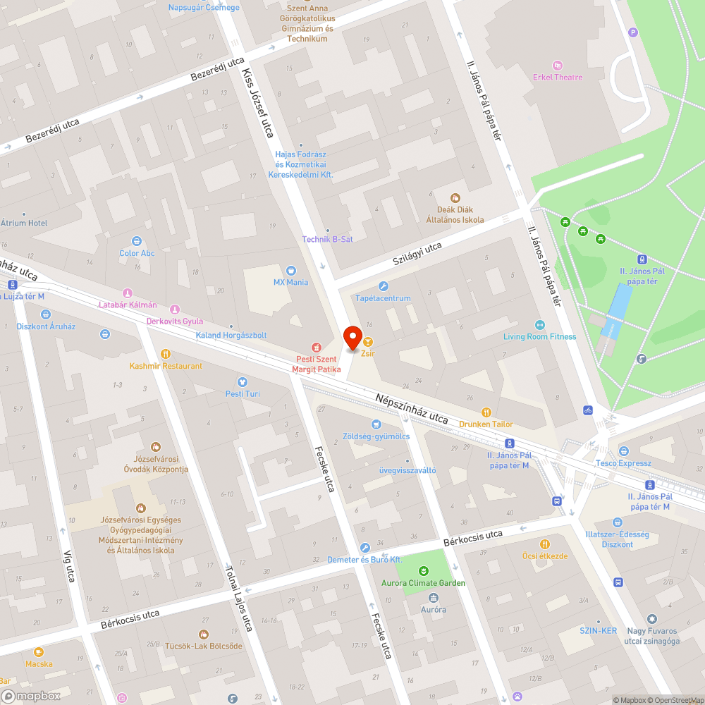 Kókadtak az újonnan ültetett fák bejelentés helye