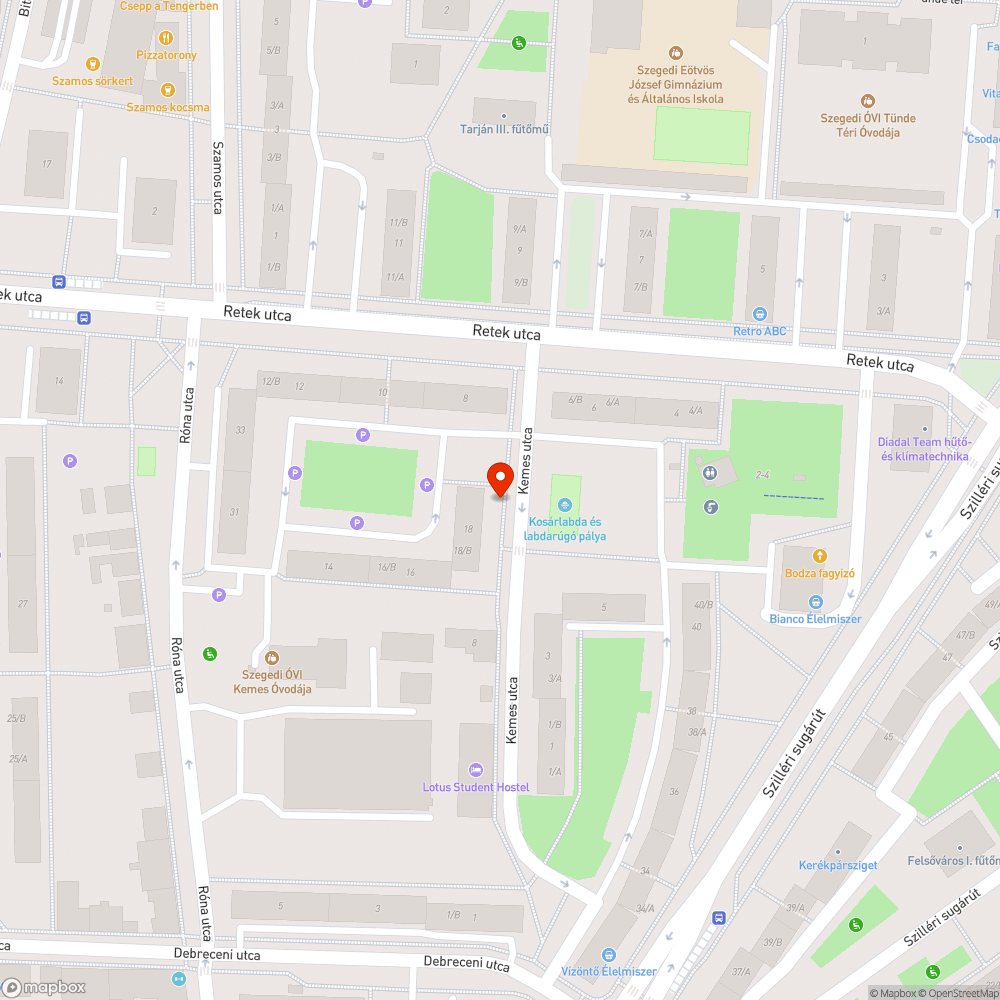 Eldugult víznyelő - Kemes utca 18., focipálya felőli járdán (!) bejelentés helye