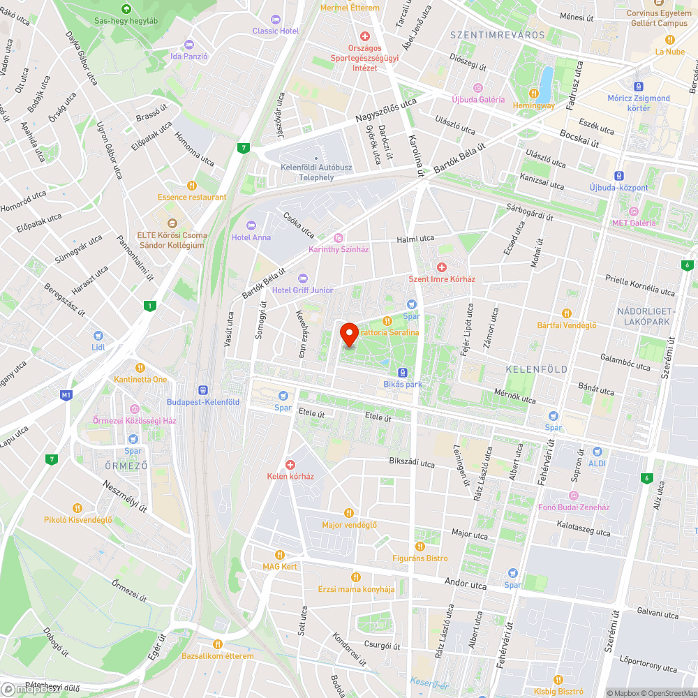 Bikás park széteső trambulin bejelentés helye