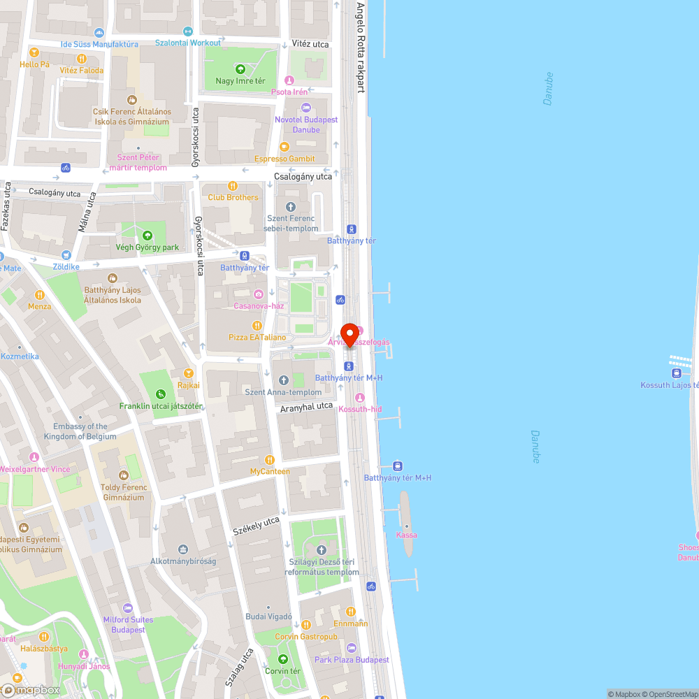 Graffitis fal bejelentés helye