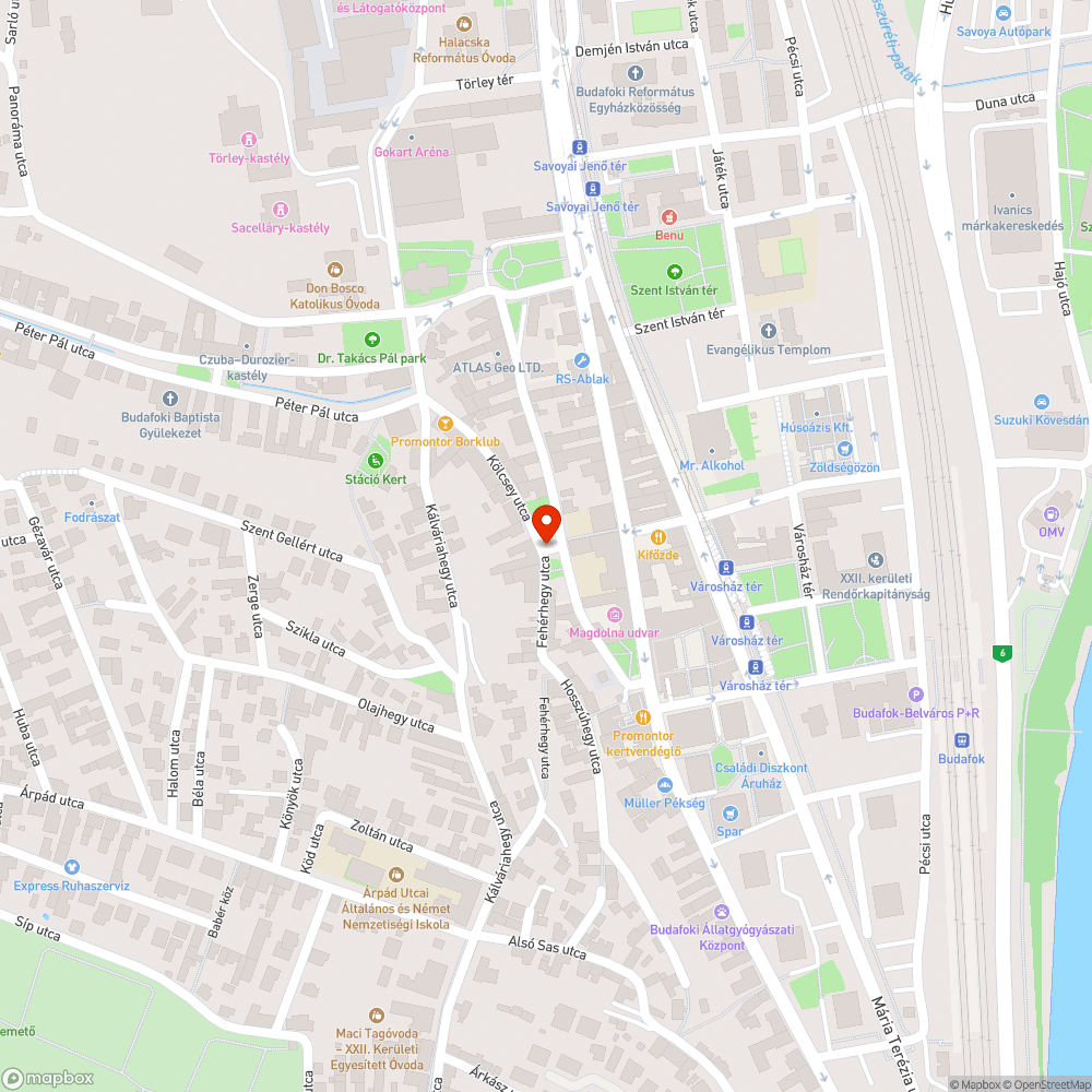 Fotel - Josszúhegy tér 3 bejelentés helye