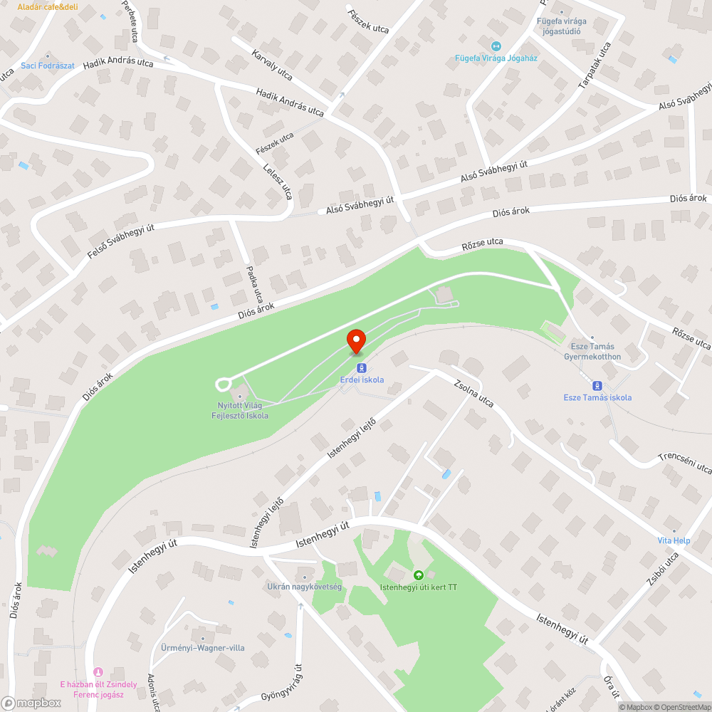 Több kiégett lámpa bejelentés helye