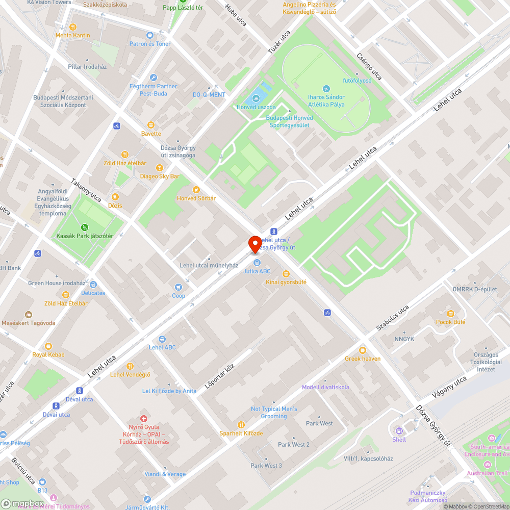 Elkopott tábla bejelentés helye