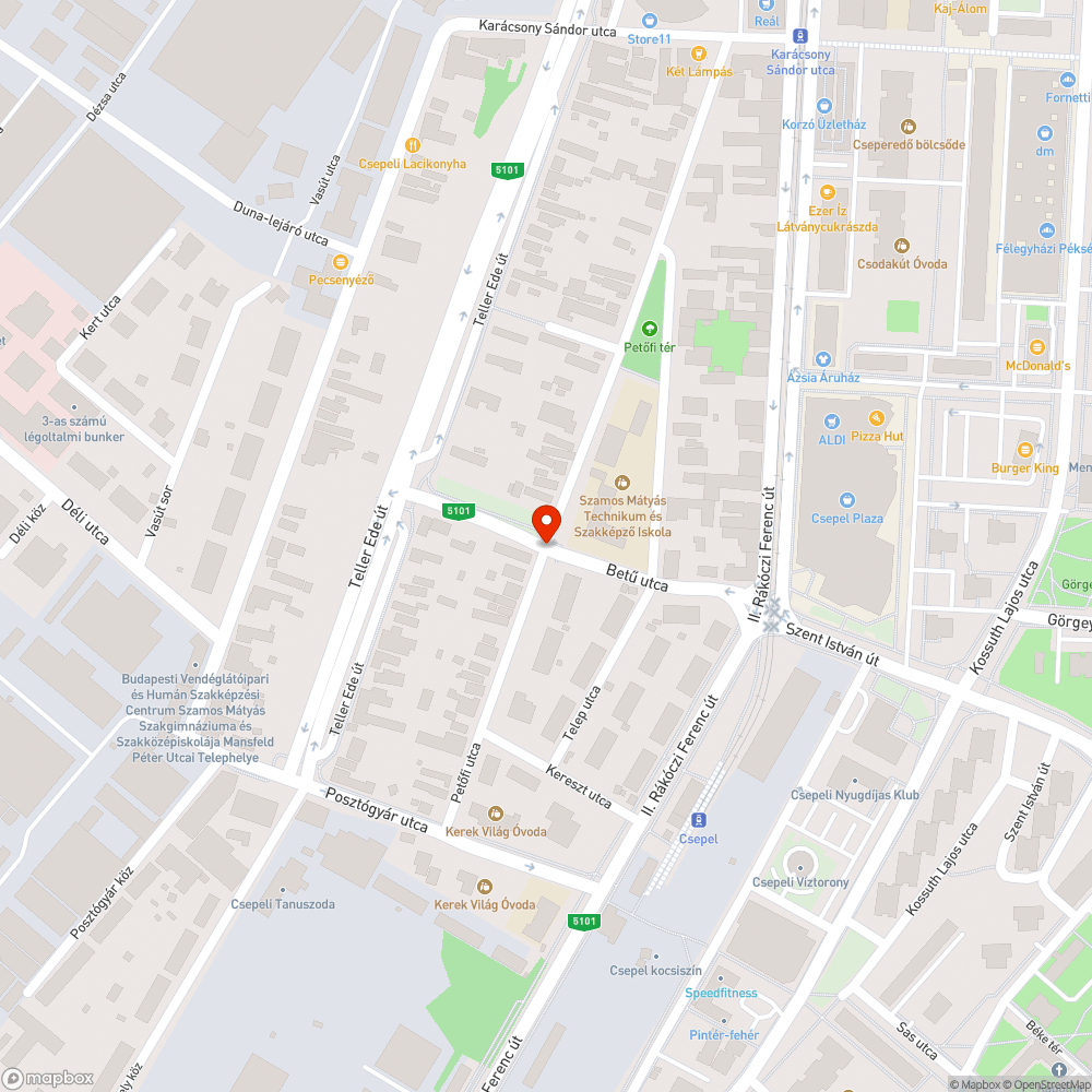 ILLEGÁLIS SZEMÉTLERAKÓ bejelentés helye